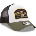kapa-zaobljena-zelena-snapback-a-frame-location-icon-hawaii-new-era