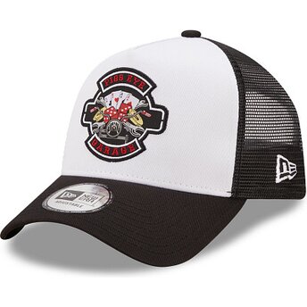 Kapa zaobljena crna snapback A Frame Location Icon Pigs Eye Garage New Era