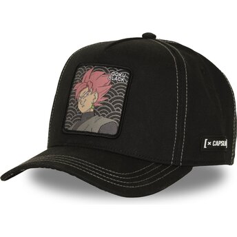 Kapa zaobljena crna snapback DBS9 BLA Goku Black Dragon Ball Capslab
