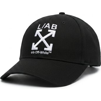 Kapa zaobljena crna podesiv Clamp Arrows Twill L/AB c/o Off-White™