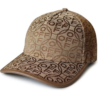Kapa zaobljena smeđa podesiv Off Jacquard Canvas L/AB c/o Off-White™