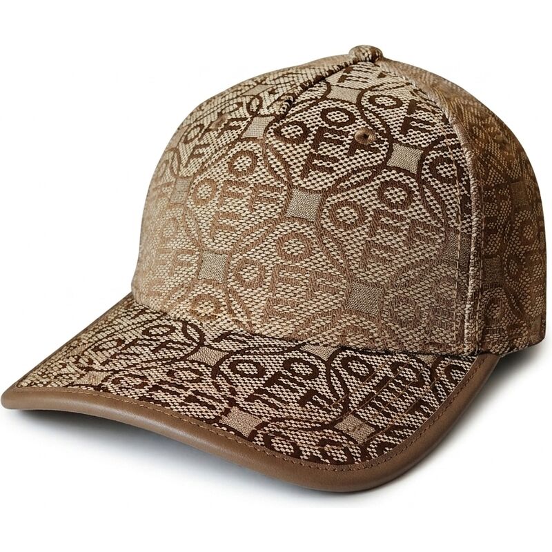 kapa-zaobljena-smeda-podesiv-off-jacquard-canvas-l-ab-c-o-off-white