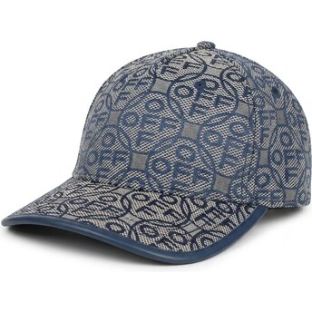 Kapa zaobljena mornarsko plava podesiv Off Jacquard Canvas L/AB c/o Off-White™