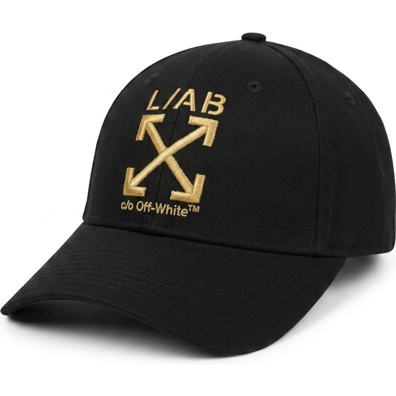 kapa-zaobljena-crna-podesiv-dorado-clamp-arrows-twill-l-ab-c-o-off-white