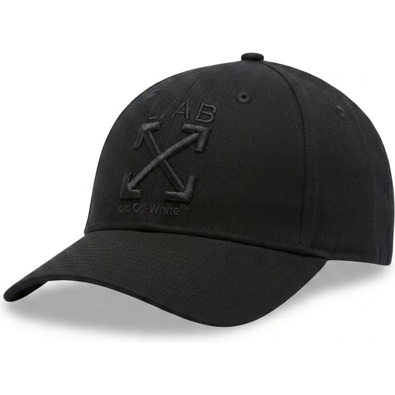 kapa-zaobljena-crna-podesiv-clamp-arrows-twill-l-ab-c-o-off-white