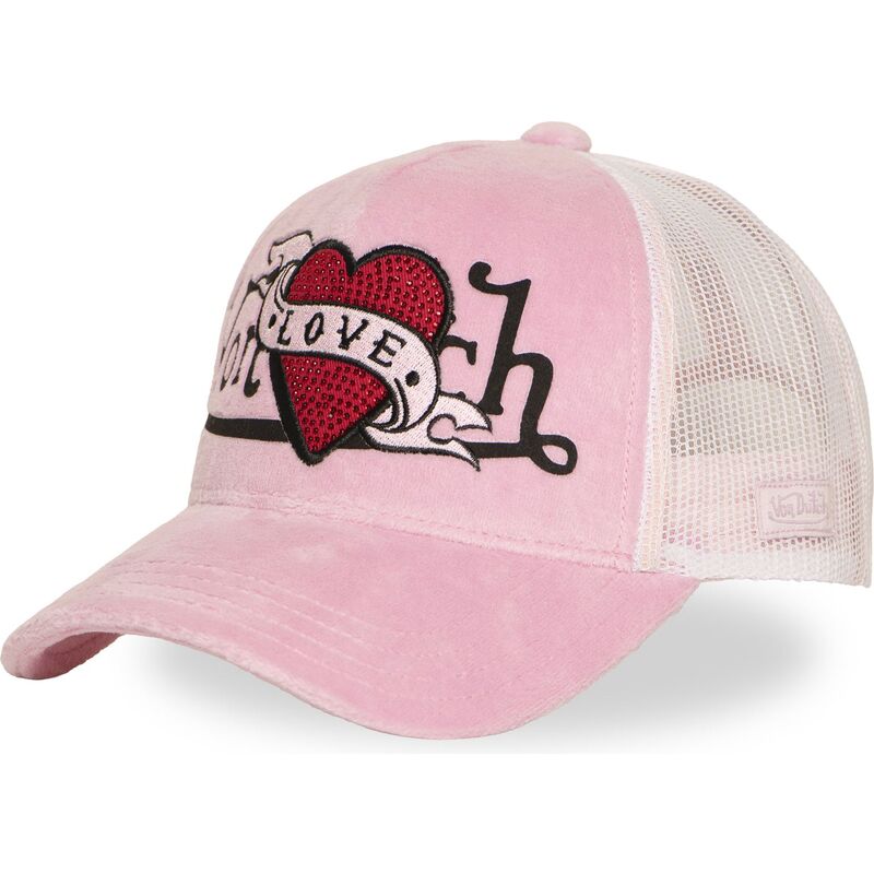 kapa-zaobljena-ruzicasta-snapback-love-p-von-dutch