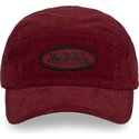 kapa-zaobljena-dabar-crvena-podesiv-c5p-vel04-von-dutch