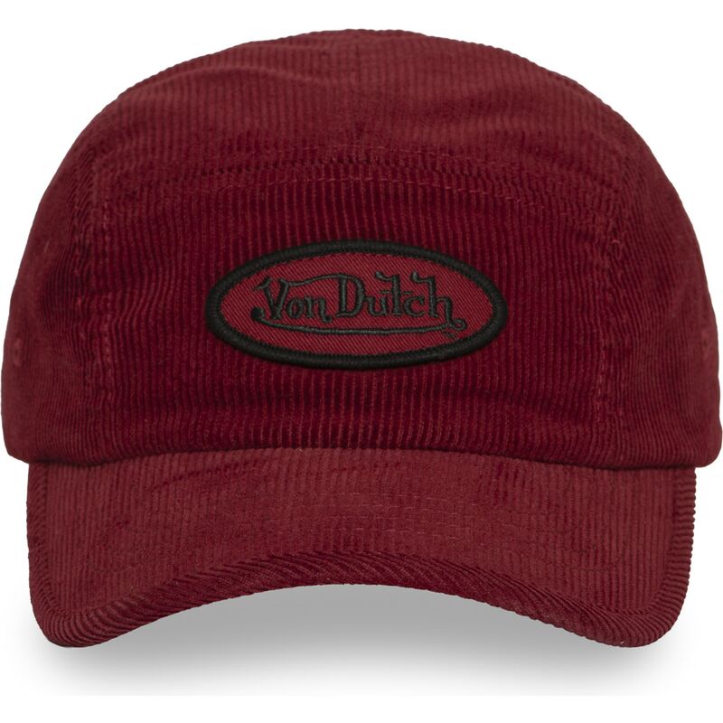 kapa-zaobljena-dabar-crvena-podesiv-c5p-vel04-von-dutch