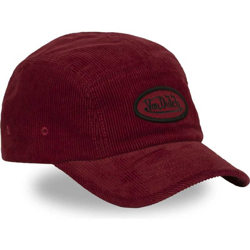 kapa-zaobljena-dabar-crvena-podesiv-c5p-vel04-von-dutch