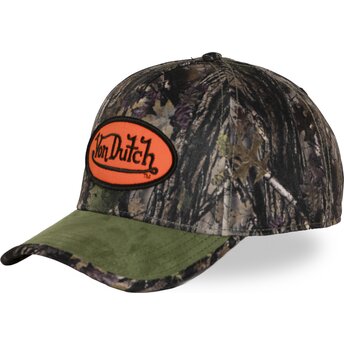Kapa zaobljena zelena snapback REKA01 Von Dutch
