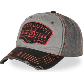 Kapa zaobljena siva podesiv RETRO16 Von Dutch
