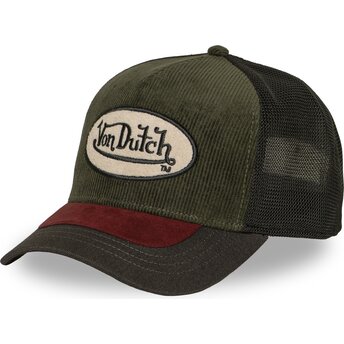 Kapa zaobljena zelena snapback SHIELD07 Von Dutch