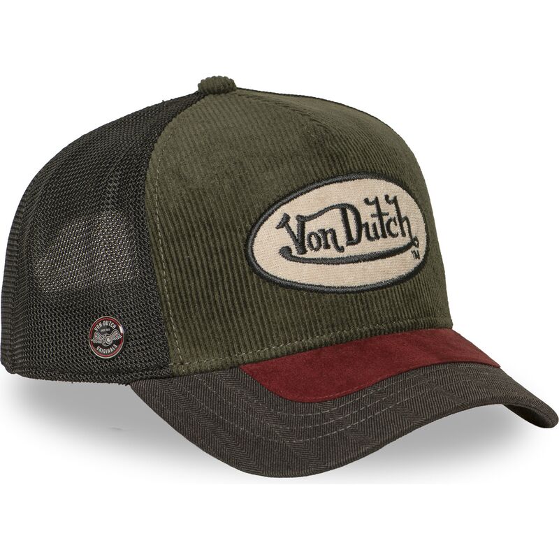 kapa-zaobljena-zelena-snapback-shield07-von-dutch
