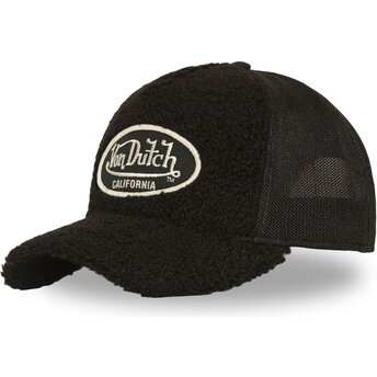 Kapa zaobljena crna snapback SHER NR Von Dutch