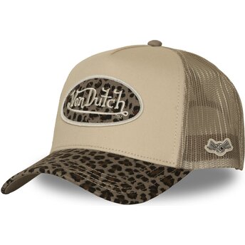 Kapa zaobljena bež snapback CLA10 Von Dutch