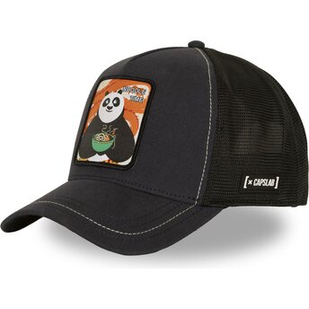 Kapa zaobljena crna snapback KFP2 PAN Poo Kung Fu Panda Capslab