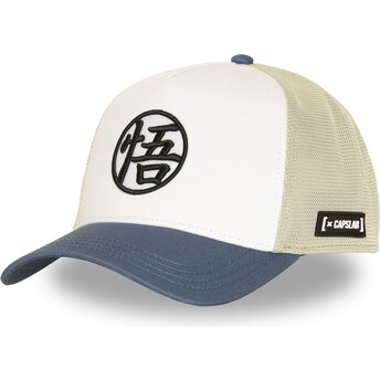 Kapa zaobljena bež snapback DBS9 BICO Son Goku Dragon Ball Capslab