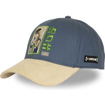 Kapa zaobljena plava snapback BOR KAW Kawaki Uzumaki Boruto Capslab