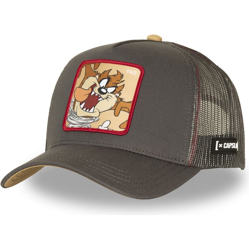 kapa-zaobljena-smeda-snapback-tasmanski-vrag-looney-tunes-capslab kapa-zaobljena-smeda-snapback-tasmanski-vrag-looney-tunes-capslab