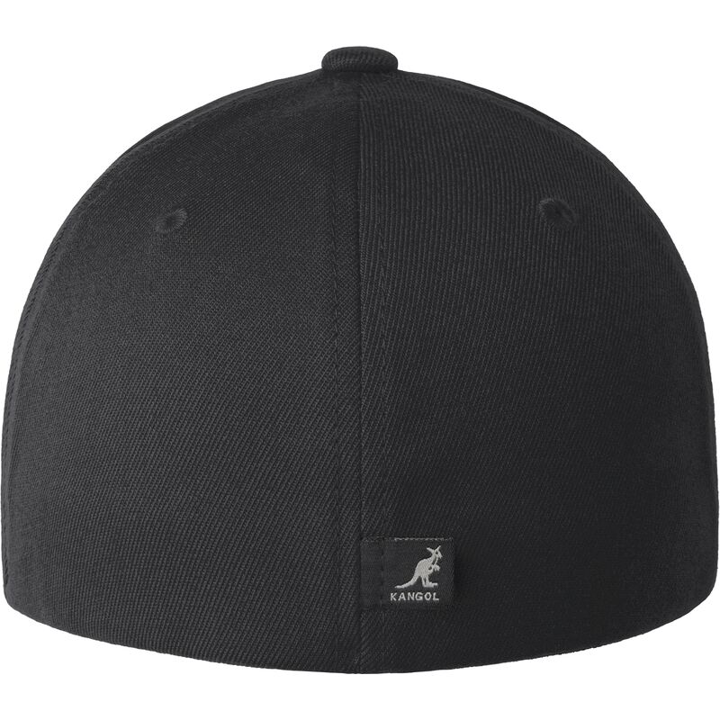 kapa-zaobljena-crna-prilagodena-wool-flexfit-baseball-beluga-black-kangol