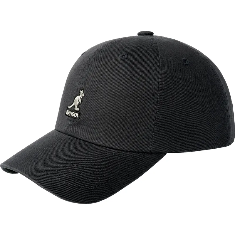 kapa-zaobljena-crna-podesiv-washed-baseball-black-kangol