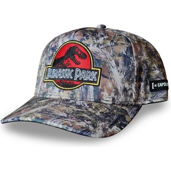Kapa zaobljena maskirni snapback JUR2 CAM Jurassic Park Capslab