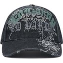 kapa-zaobljena-crna-podesiv-distressed-floral-gothic-ed-hardy