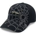 kapa-zaobljena-crna-podesiv-spiderweb-ed-hardy
