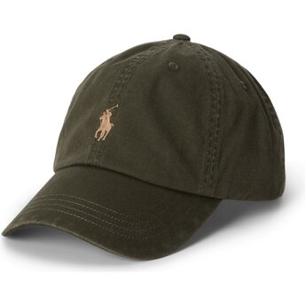 Kapa zaobljena zelena podesiv Cotton Chino Classic Sport Polo Ralph Lauren