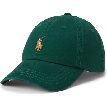 Kapa zaobljena zelena podesiv Classic Sport College Green Polo Ralph Lauren