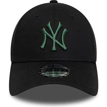 Kapa zaobljena crna podesiv 9FORTY League Essential New York Yankees MLB New Era