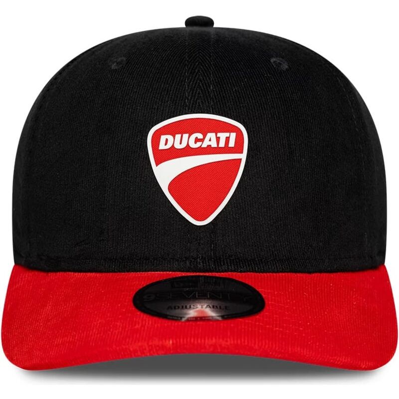 kapa-zaobljena-crna-snapback-9seventy-stretch-snap-contrast-visor-ducati-motor-motogp-new-era