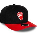 kapa-zaobljena-crna-snapback-9seventy-stretch-snap-contrast-visor-ducati-motor-motogp-new-era