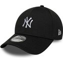 kapa-zaobljena-crna-prilagodena-39thirty-stretch-mesh-new-york-yankees-mlb-new-era