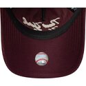 kapa-zaobljena-crvena-podesiv-9twenty-a-frame-cord-script-new-york-yankees-mlb-new-era