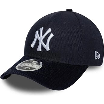 Kapa zaobljena mornarsko plava snapback 9FORTY M-Crown Cord Visor New York Yankees MLB New Era
