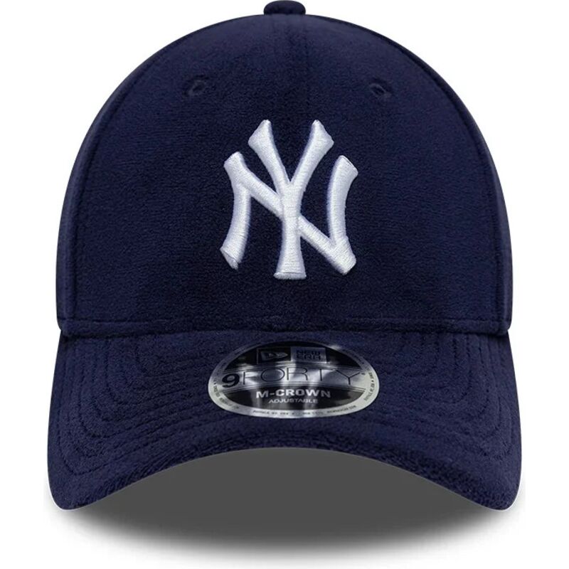 kapa-zaobljena-mornarsko-plava-snapback-9forty-m-crown-fleece-new-york-yankees-mlb-new-era