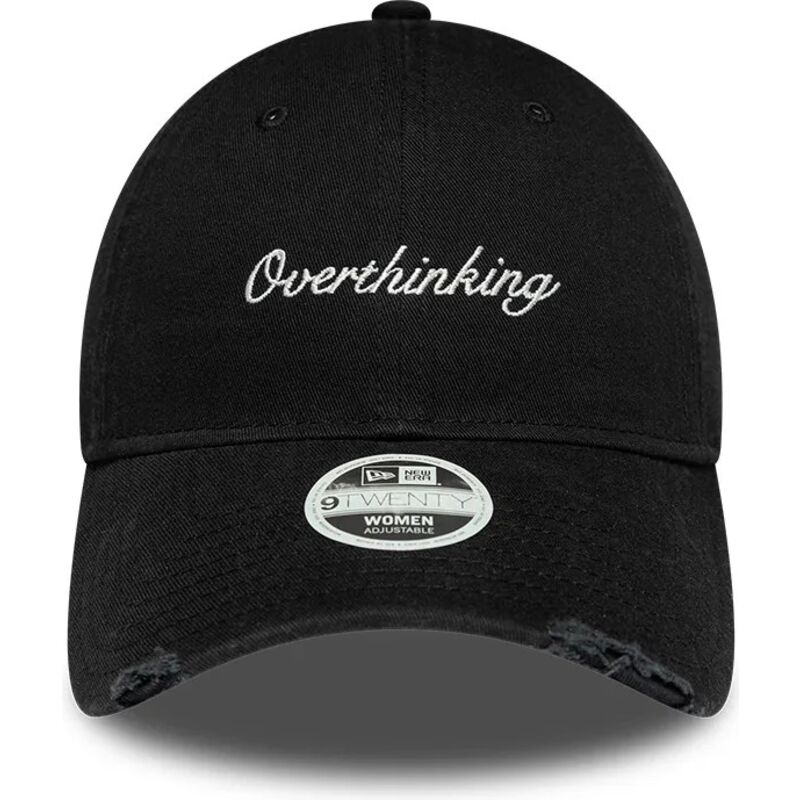 kapa-zaobljena-crna-podesiv-9twenty-slogan-overthinking-new-era