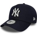 kapa-zaobljena-mornarsko-plava-snapback-9forty-e-frame-mythical-icon-new-york-yankees-mlb-new-era