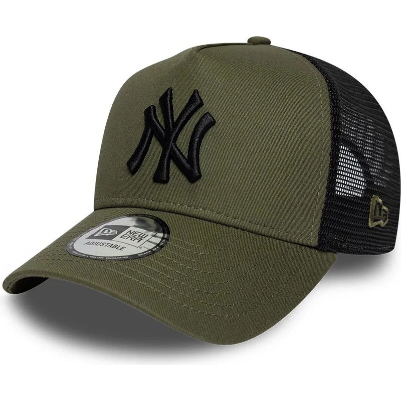 kapa-zaobljena-zelena-snapback-a-frame-league-essential-new-york-yankees-mlb-new-era