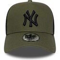 kapa-zaobljena-zelena-snapback-a-frame-league-essential-new-york-yankees-mlb-new-era