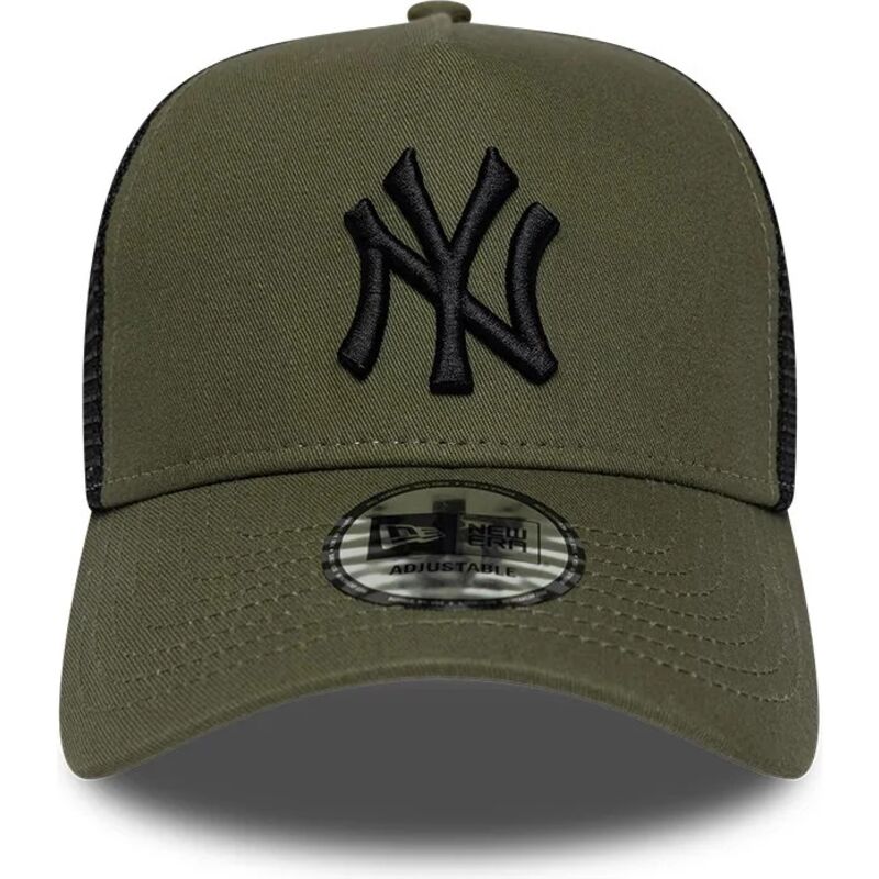 kapa-zaobljena-zelena-snapback-a-frame-league-essential-new-york-yankees-mlb-new-era