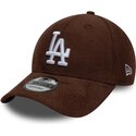 kapa-zaobljena-smeda-snapback-9forty-entry-cord-los-angeles-dodgers-mlb-new-era