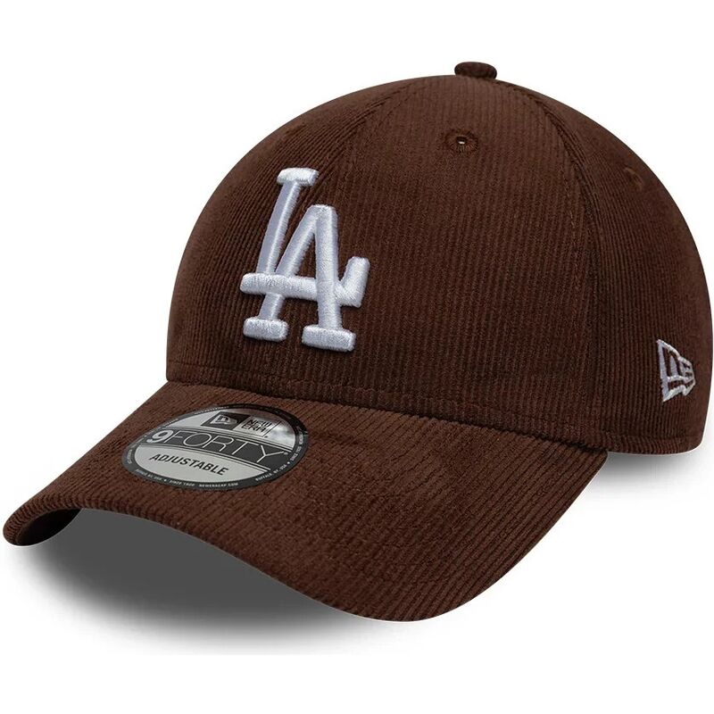 kapa-zaobljena-smeda-snapback-9forty-entry-cord-los-angeles-dodgers-mlb-new-era