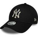 kapa-zaobljena-crna-podesiv-9forty-infill-new-york-yankees-mlb-new-era