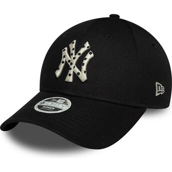 Kapa zaobljena crna podesiv 9FORTY Infill New York Yankees MLB New Era