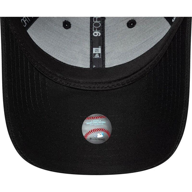 kapa-zaobljena-crna-podesiv-9forty-infill-new-york-yankees-mlb-new-era