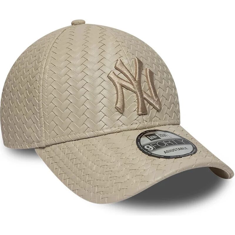 kapa-zaobljena-bez-podesiv-9forty-pu-weave-new-york-yankees-mlb-new-era