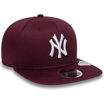 Kapa ravna crvena snapback 9FIFTY Original Fit League Essential New York Yankees MLB New Era
