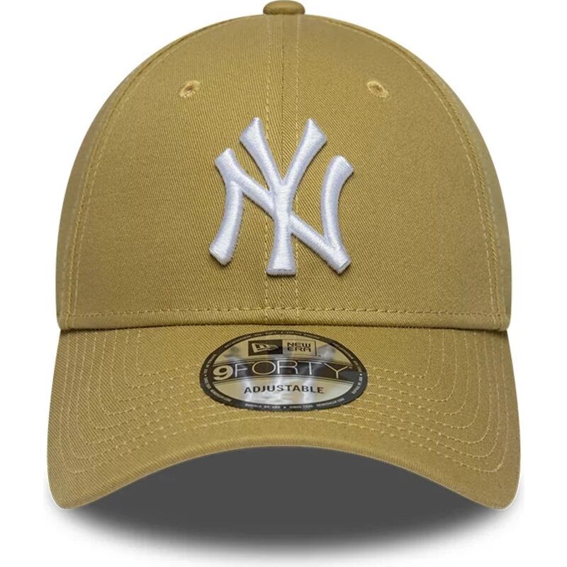 kapa-zaobljena-kaki-podesiv-9forty-league-essential-new-york-yankees-mlb-new-era